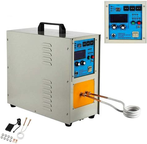 INTBUYING 220V 15KW Single Style High Frequency Induction Heating ...