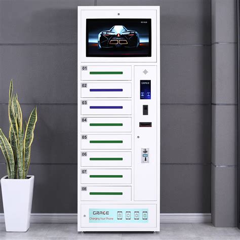 Smart Charging Locker for Mobile Phone AL5007E8A | Smart IoT Solution!