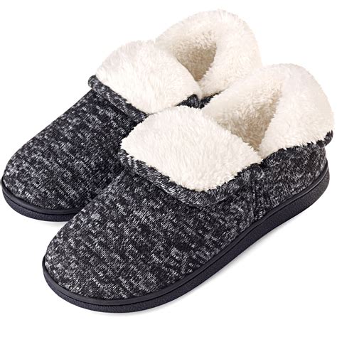 Vonmay - VONMAY Women's Fuzzy Slippers Boots Memory Foam Booties House ...