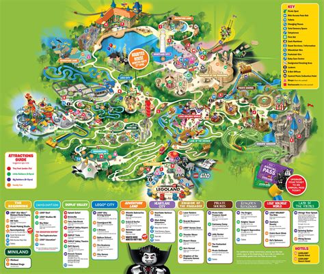 Legoland Windsor Map | Legoland windsor, Legoland, Windsor map