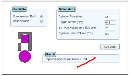 TorqSoft - Compression Ratio - Calculation Tool