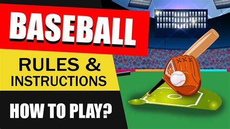 Baseball Rules : Rules of Baseball Game - YouTube