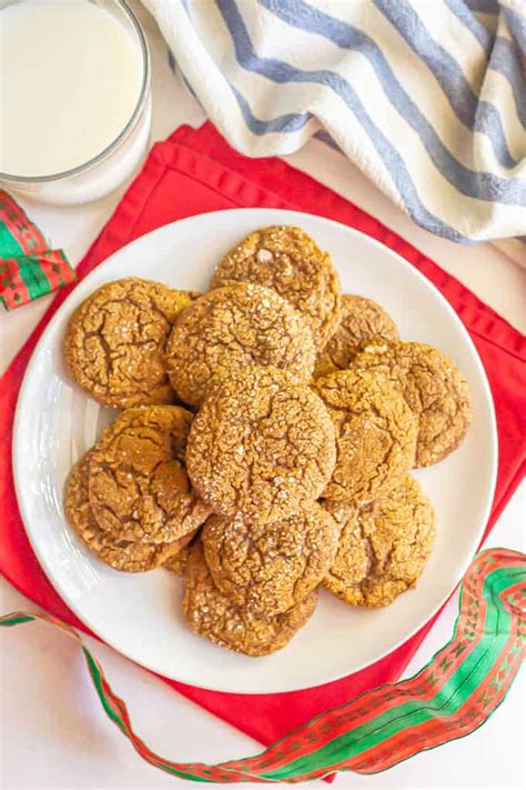 Old Fashioned Ginger Snaps (+ video) - Family Food on the Table