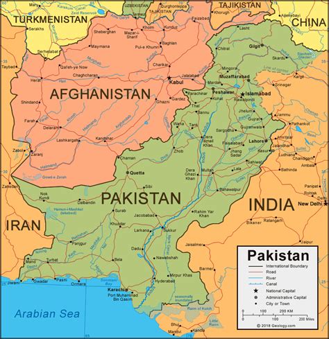 World Map Showing Pakistan - Caresa Vivianne