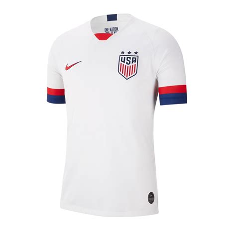 Nike USA Men's 3 Star Soccer Jersey (Home 19/20) @ SoccerEvolution