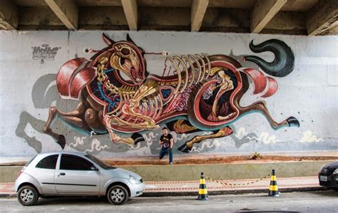 Nychos New Mural – Sao Paulo, Brazil – StreetArtNews