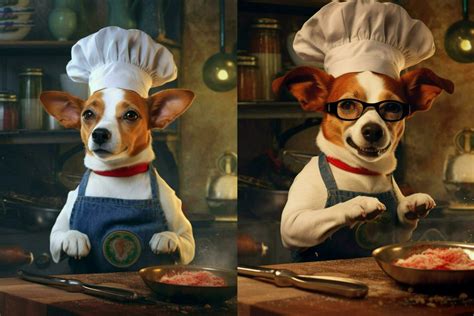 chef dog portrait cooking 30634102 Stock Photo at Vecteezy