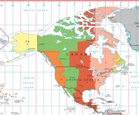 Cst Time Zone Map - Sadye Conchita