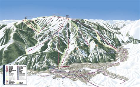 Sun Valley Trail Maps | Ski Map of Sun Valley | Ski.com