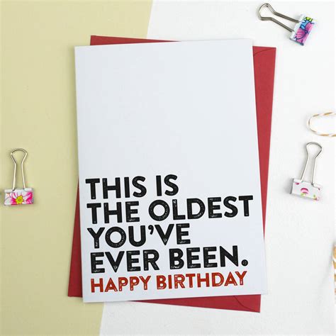 Funny Birthday Card Template