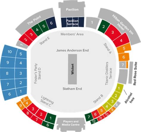 England vs India Old Trafford ODI Tickets Price, Old Trafford Seating Plan