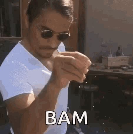 Bam Salt Bae GIF - Bam SaltBae Sprinkle - Discover & Share GIFs