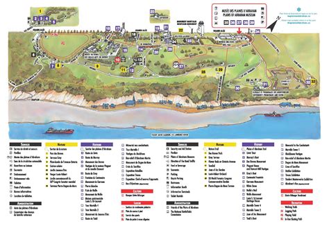 Carte des plaines d'Abraham - Nous joindre - Accueil | Commission des ...