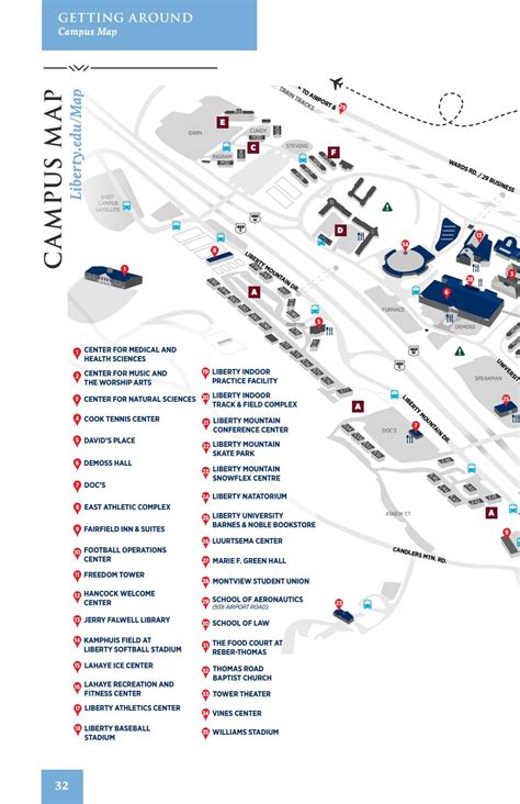 Liberty University Campus Map