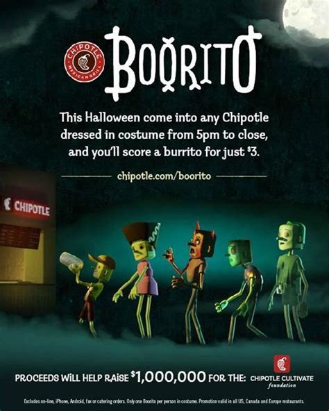 Chipotle Celebrates Halloween with Boorito | Restaurant Magazine