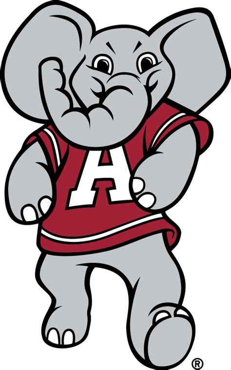 Roll tide with big al alabama crimson tide sticker customizable – Artofit