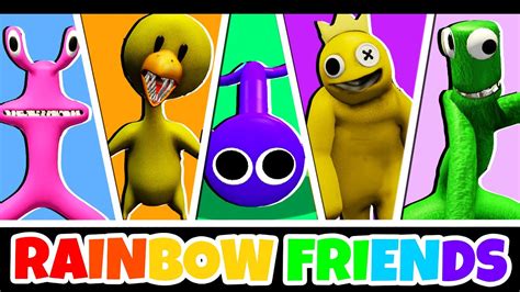 ALL *NEW* MORPHS in RAINBOW FRIENDS RP! (Chapter 2?!) - YouTube