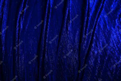 Premium Photo | Blue velvet fabric texture used as background empty ...