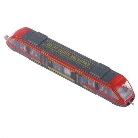 Boys Children Toy Vehicles Metal Alloy Metro Subway Train Alloy Model ...