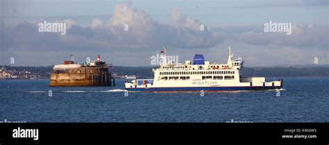 Isle of Wight Ferries Stock Photo - Alamy