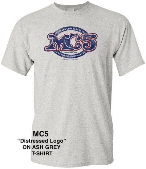 MC5 Vintage Logo on 100% cotton T-shirt & Jerseys