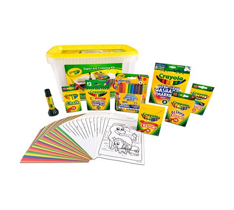 Super Art Coloring Kit, Over 100 Art Supplies | Crayola.com | Crayola