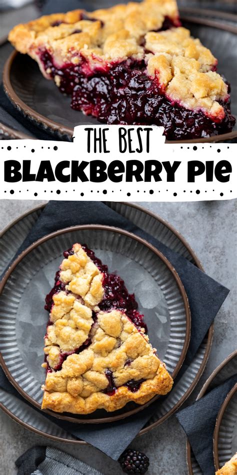 Blackberry Crumble Pie Recipe