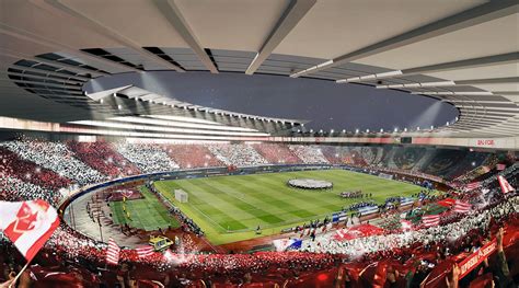 Ovako izgleda pobedničko rešenje na konkursu za stadion Crvene Zvezde ...