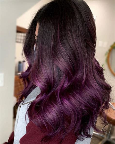 27 Dark Purple Hair Color Ideas for Women Trending in 2024