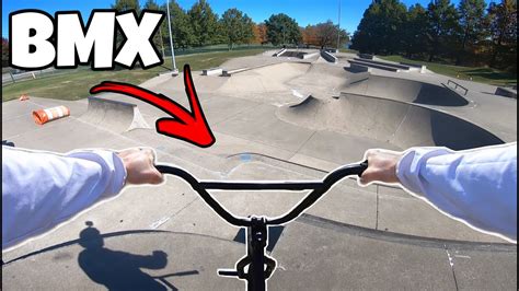 My First BMX Tricks! "BMX Progression" - YouTube