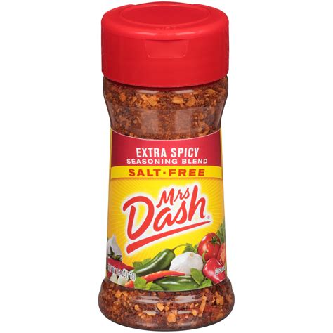 Mrs. Dash® Extra Spicy Salt-Free Seasoning Blend 2.5 oz. Shaker ...