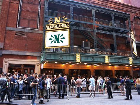 Nederlander Theatre on Broadway in NYC