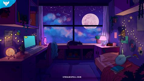 Lofi Moon Wallpapers - Wallpaper Cave