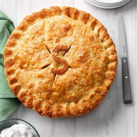 Maple-Glazed Apple Pie Recipe | Taste of Home