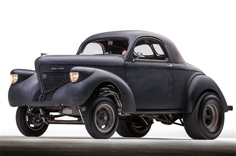 This Home-Built 1939 Willys Coupe Gasser Gets 22 MPG and Runs 12.30s ...