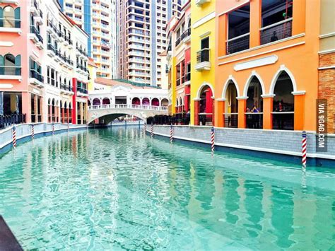 Venice inspired plaza in the Philippines. - 9GAG