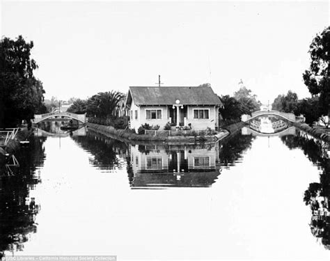 The ORIGINAL Venice canals in LA that have vanished forever beneath a ...