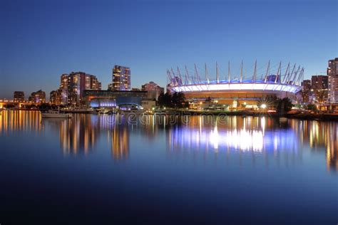 Panoramic View To BC Place Stadium. Vancouver, Canada Stock Photo ...