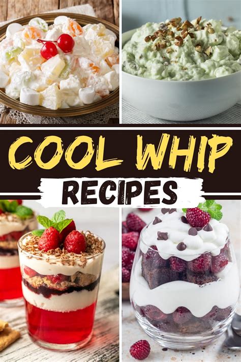 30 Cool Whip Recipes That Are So Easy - Insanely Good