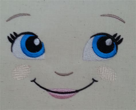 Free Machine Embroidery Designs Doll Faces | Hand Embroidery