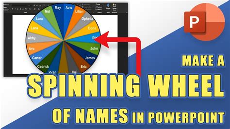 [HOW-TO] Create a Randomized SPINNING WHEEL Name SELECTOR in PowerPoint ...