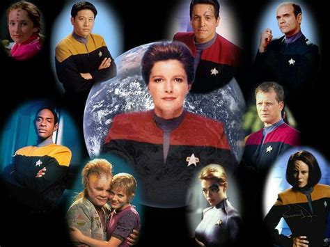 Voyager crew | Film star trek, Star trek voyager, Star trek characters