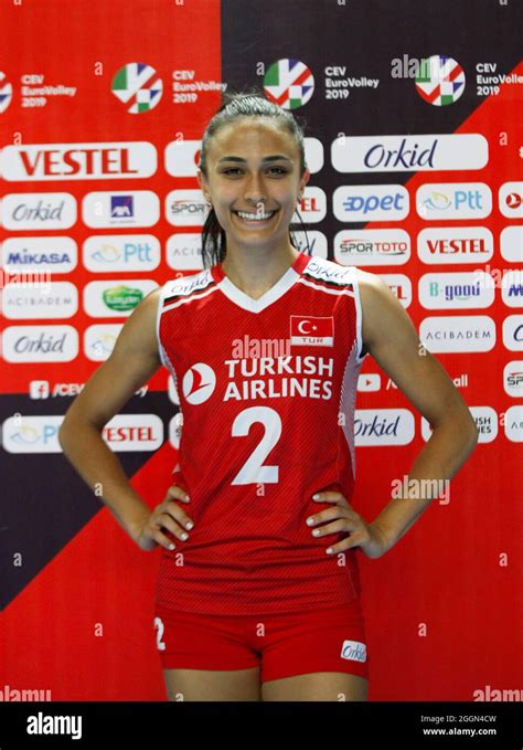 Turkey Volleyball Women's National Team Player Simge Aköz Stock Photo ...