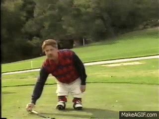 Dorf On Golf stretches on Make a GIF