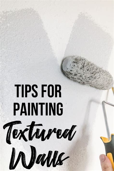 5 Tricks for Painting Textured Walls - The Handyman's Daughter