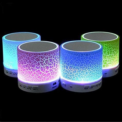 Dancing LED Light Bluetooth Speakers