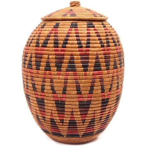 African Basket - Zulu Ilala Palm - Ukhamba - 15.5 Inches Tall - #50640 ...