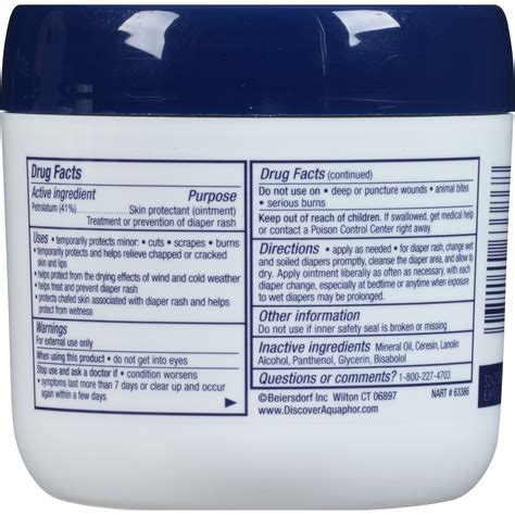 Aquaphor Baby Advanced Therapy Healing Ointment Skin Protectant 14 oz ...