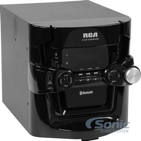 RCA RS3965SB 5 Disc CD Player AM/FM Radio Bluetooth Stereo System