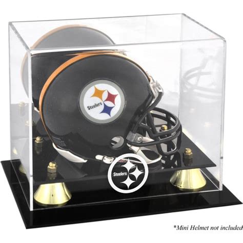 Mounted Memories NFL Classic Logo Mini Helmet Display Case - Walmart ...